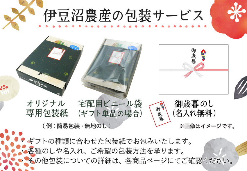 お歳暮 包装について